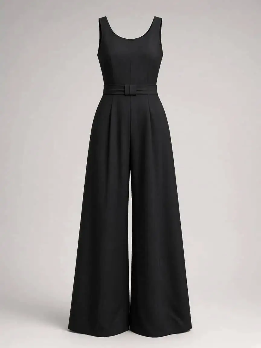 Northgate Wide-Leg Jumpsuit product photography